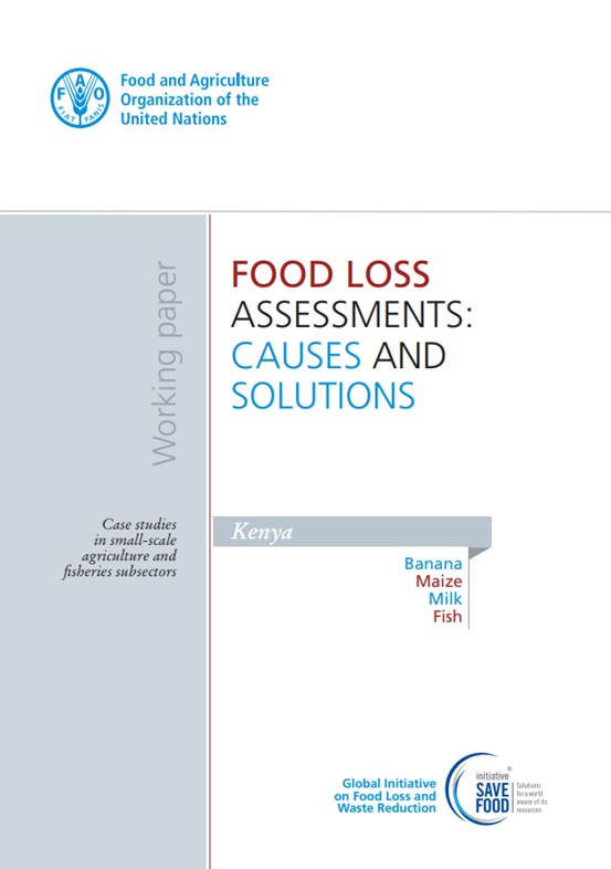 Field Case Studies - Kenya food loss assessments: causes and solutions for banana, maize, milk, fish